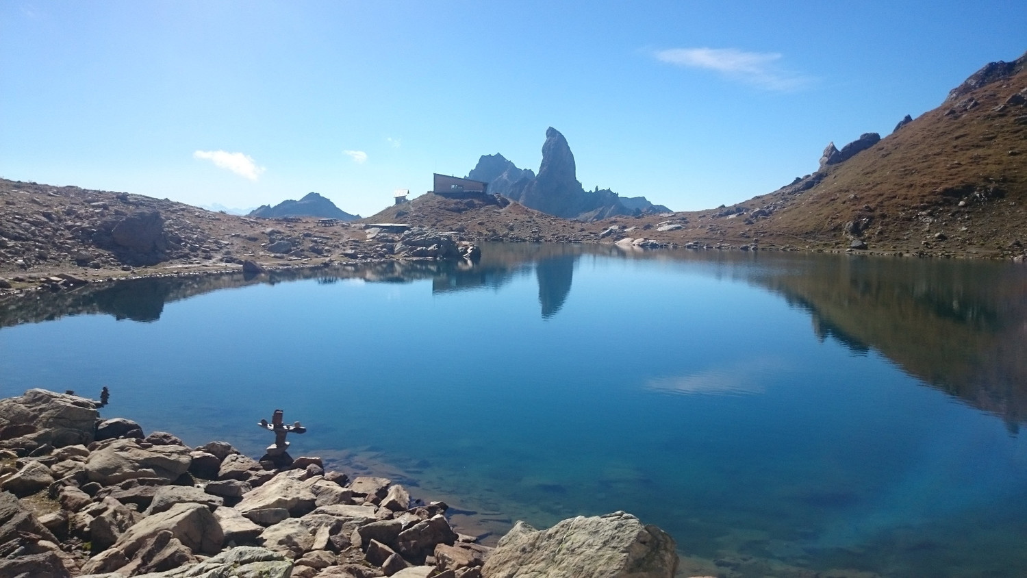 Lac de Presset et Pierra Menta