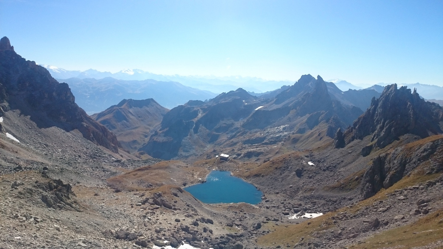 Du col du Grand Fond vers Presset