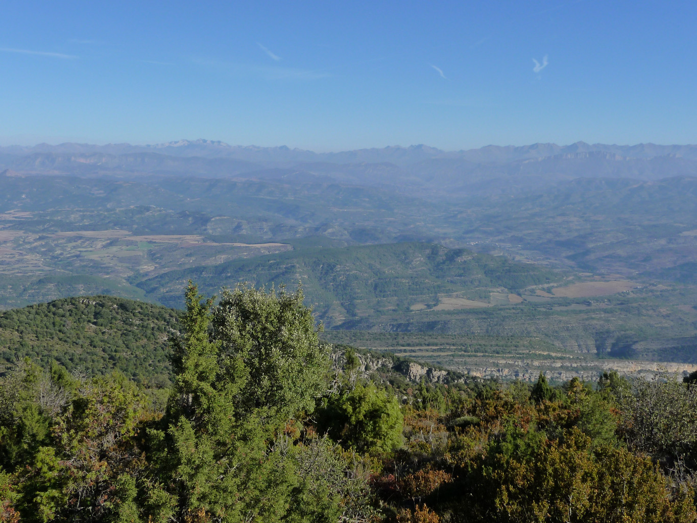 Vue dans l'approche...