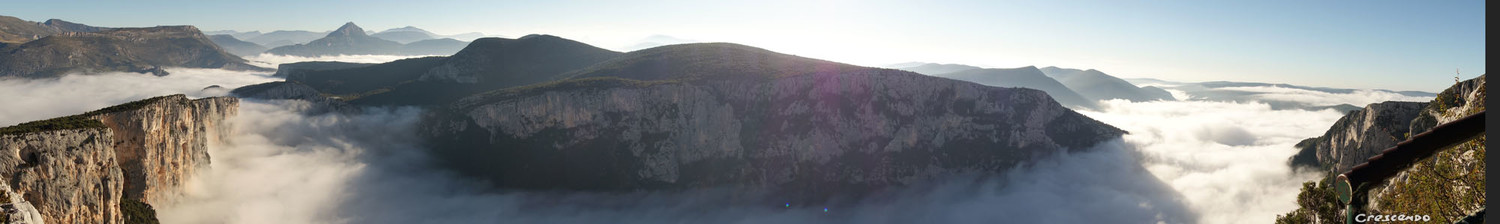 mer de nuage au Verdon