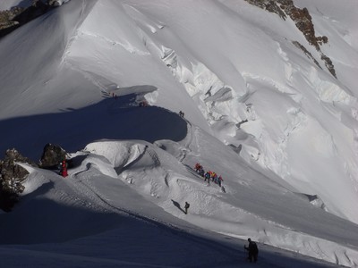 Mont Blanc, les bosses Mont Blanc, les bosses