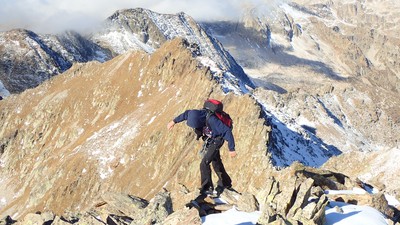 Cime du Mercantour - Arête sommitale Cime du Mercantour - Arête sommitale