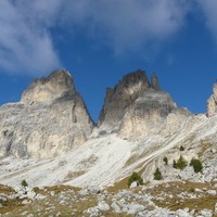 Sasso Piatto (Oskar Schuster) - montée à la brèche Sassolungo