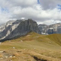 Sasso Piatto (Oskar Schuster) - du côté du Piz Selva