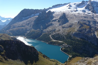 [Via delle Trincee] - au dessus du Lac Fedaia