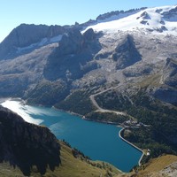 [Via delle Trincee] - au dessus du Lac Fedaia
