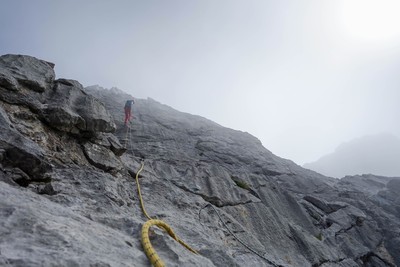 Rappel dans les Aravis Rappel dans les Aravis