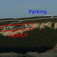 Vue générale du secteur AZIMUT à Plagne