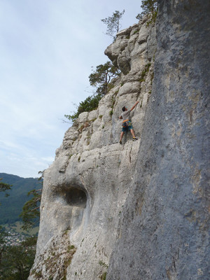 Pietro dans Extase au secteur Azimut à Plagne.