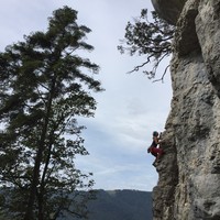 Verena dans Azygose au secteur Azimut à Plagne.