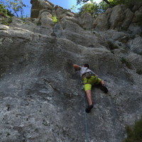 Killian dans Extase au secteur Azimut à Plagne.
