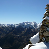 Premières neiges sur le Montcalm