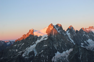 couché de soleil sur le Pelvoux couché de soleil sur le Pelvoux