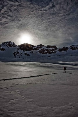 Au nord de cervières. Mars 2015 Au nord de cervières. Mars 2015