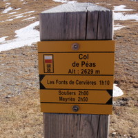 Balise du Col