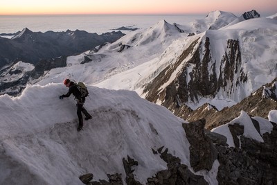 Arete SE de la Täschhorn Arete SE de la Täschhorn