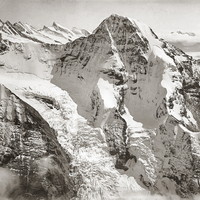 Mönch par Edouard Schweitzer (Spelterini) vers 1900
