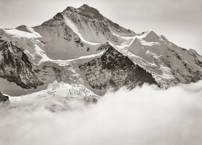 Jungfrau par Edouard Schweitzer (Spelterini) vers 1900 Jungfrau par Edouard Schweitzer (Spelterini) vers 1900