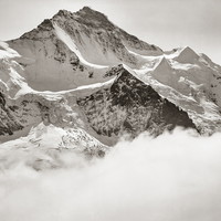 Jungfrau par Edouard Schweitzer (Spelterini) vers 1900