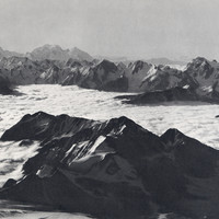 Caucase central vu de l'Elbrous par Vittorio Sella 1889