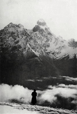 Ushba par Vittorio Sella XIXe Ushba par Vittorio Sella XIXe