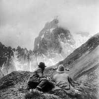 Ushba par Vittorio Sella XIXe