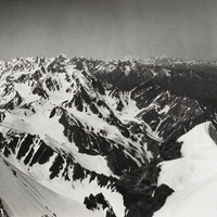 Caucase central vu de l'Est par Vittorio Sella 1890