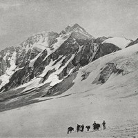 Dongusorum vu du col Nakra par Vittorio Sella 1889