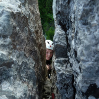 Killian dans sortie de "La Voie Normale" au Schilt.