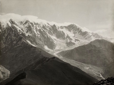 Chkhara par Vittorio Sella 1889 Chkhara par Vittorio Sella 1889