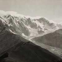 Chkhara par Vittorio Sella 1889