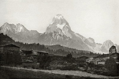 Ushba par Vittorio Sella 1889 Ushba par Vittorio Sella 1889