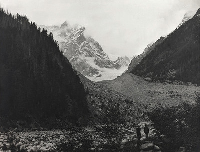 Glacier Chaalat par Vittorio Sella 1889 Glacier Chaalat par Vittorio Sella 1889