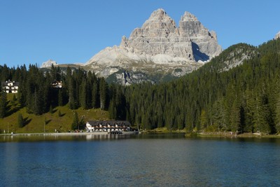 Tre Cime depuis le Lac Misurina