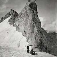 Arête NE du Mont Sugan par Vittorio Sella