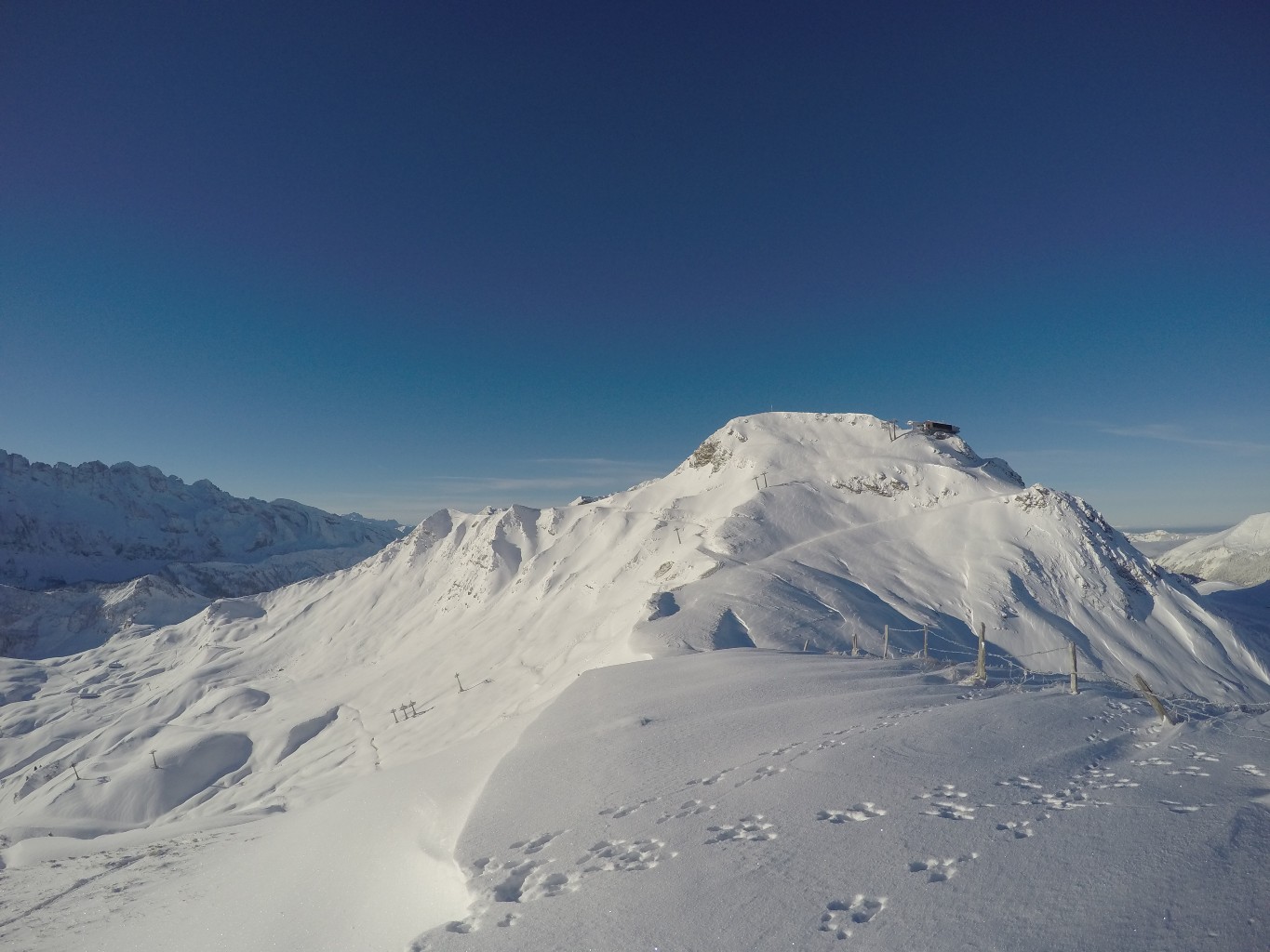 Pointe des Mossettes Couloirs E de la croix et +