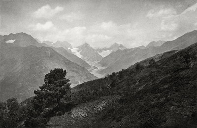 Glacier Tuiber par Vittorio Sella Glacier Tuiber par Vittorio Sella