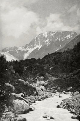 Aïlama vu de la vallée de Zena - Vittorio Sella Aïlama vu de la vallée de Zena - Vittorio Sella