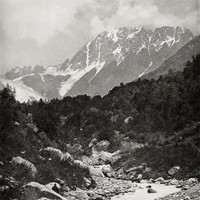 Aïlama vu de la vallée de Zena - Vittorio Sella