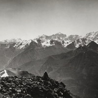 Koshtantau et Dykhtau par Vittorio Sella