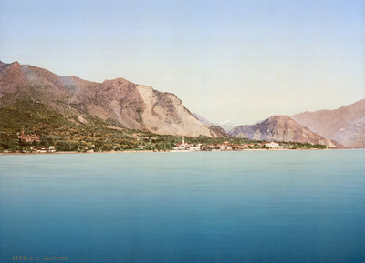 Lac Majeur - Baveno en 1900 par Photoglob N°0000006186