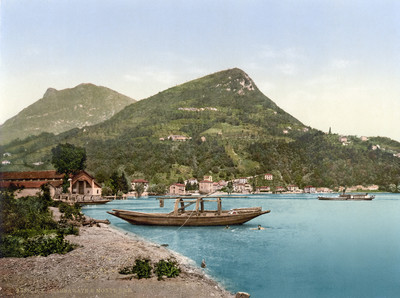 Lugano - Monte Brè en 1900 par Photoglob N°0000009785 Lugano - Monte Brè en 1900 par Photoglob N°0000009785