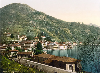 Ponte Tresa en 1900 par Photoglob N°0000006625