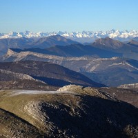 La barre des Dourbes dans le massif des Trois-Evechés