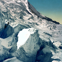 Glacier des Bossons, Aiguille du Goûter en 1900 par Photoglob N°0000001306