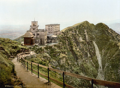 Monte Generoso en 1900 par Photoglob N°0000009782