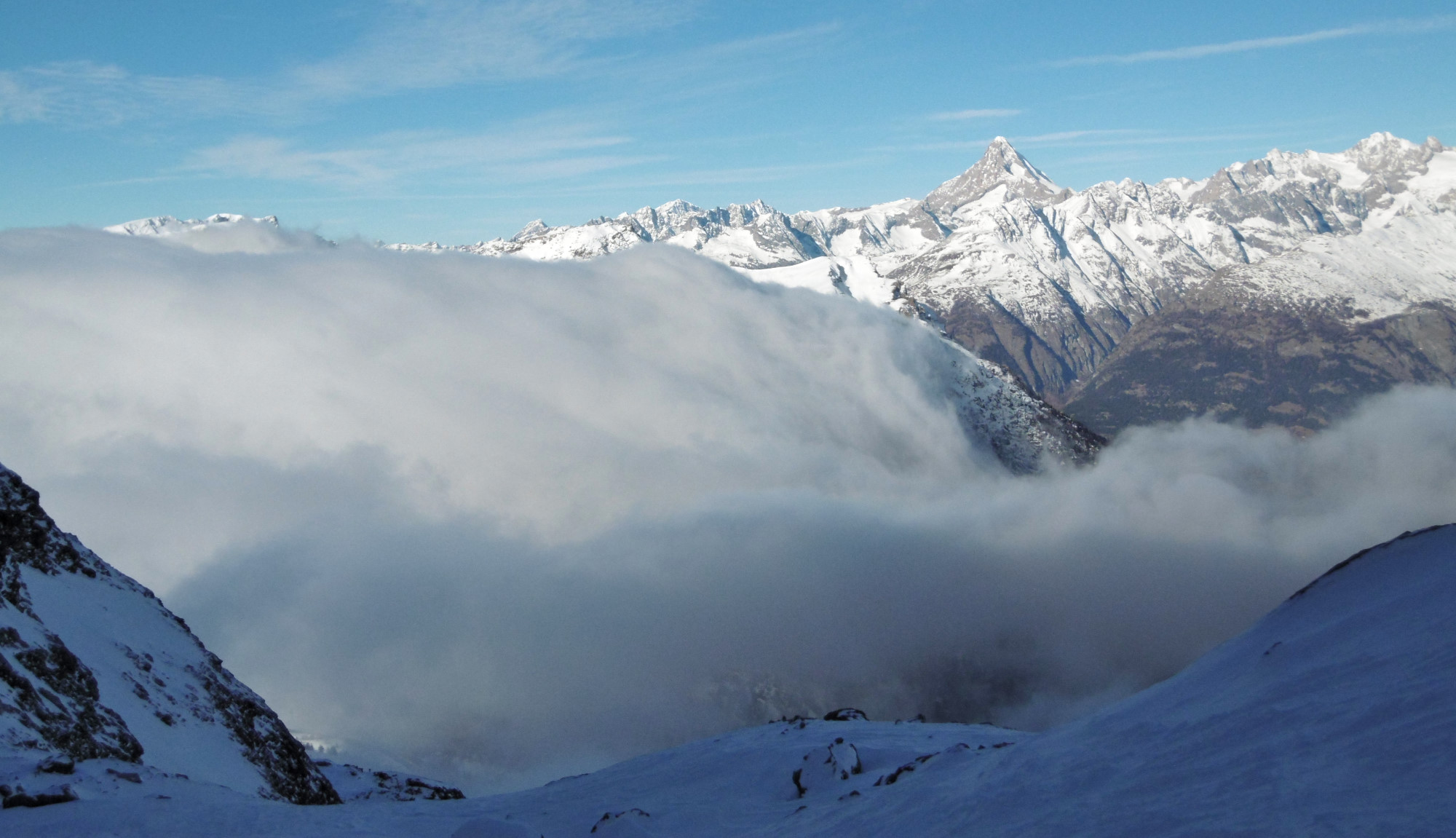 Breithorn (Simplon) depuis le col du Simplon