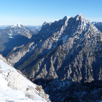 Hochtor, vue NW depuis les pentes du Reichenstein