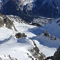 La descente sur les Praz