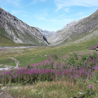 Vue du refuge du Prariond en direction de l'ouest